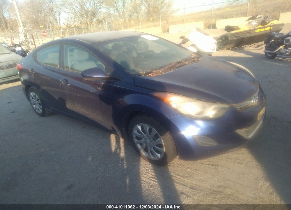 2011 HYUNDAI ELANTRA GLS VIN: 5NPDH4AE6BH029679