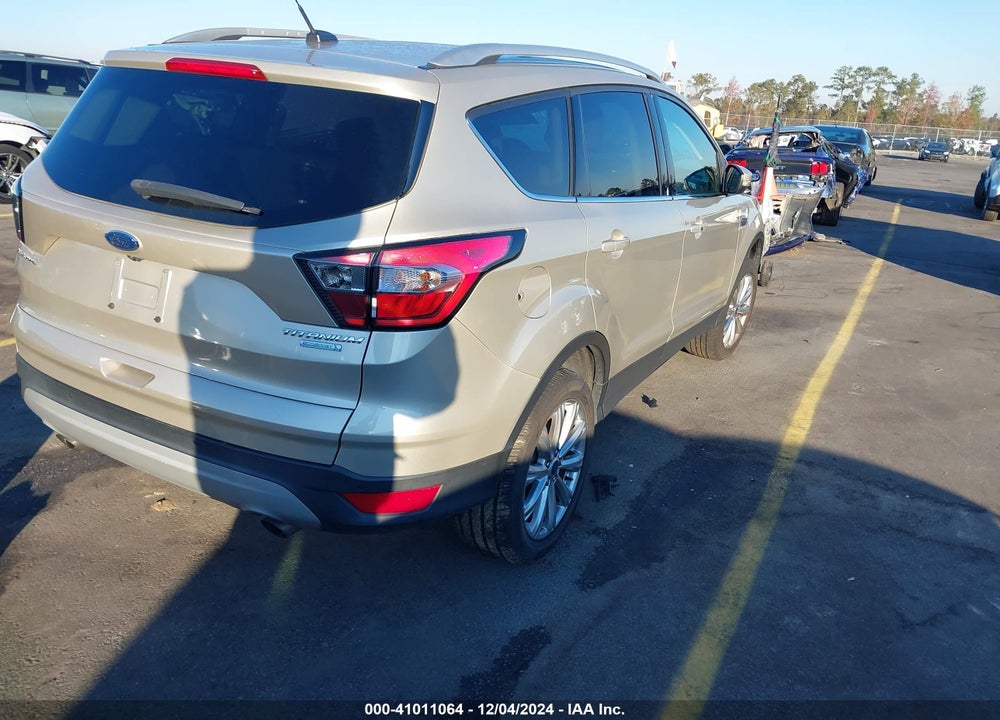 2017 FORD ESCAPE TITANIUM VIN: 1FMCU0JD6HUC42598