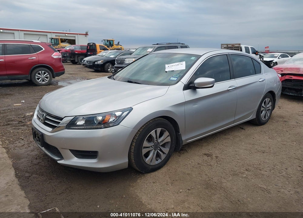 2013 HONDA ACCORD LX VIN: 1HGCR2F38DA187182