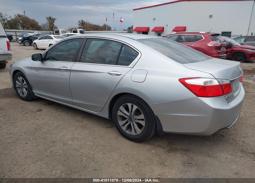 2013 HONDA ACCORD LX VIN: 1HGCR2F38DA187182
