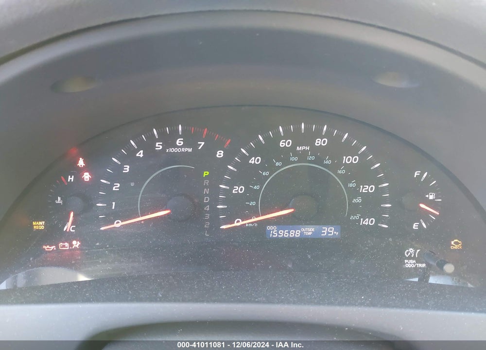 2009 TOYOTA CAMRY LE VIN: 4T1BE46K79U264795