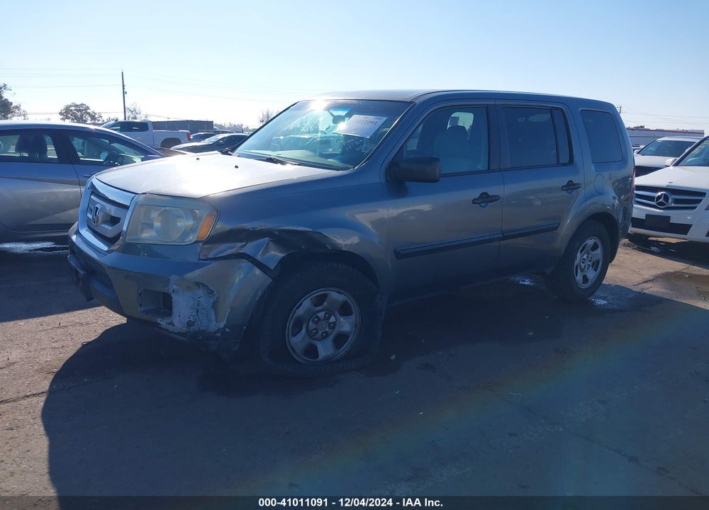 2009 HONDA PILOT LX VIN: 5FNYF38289B025574