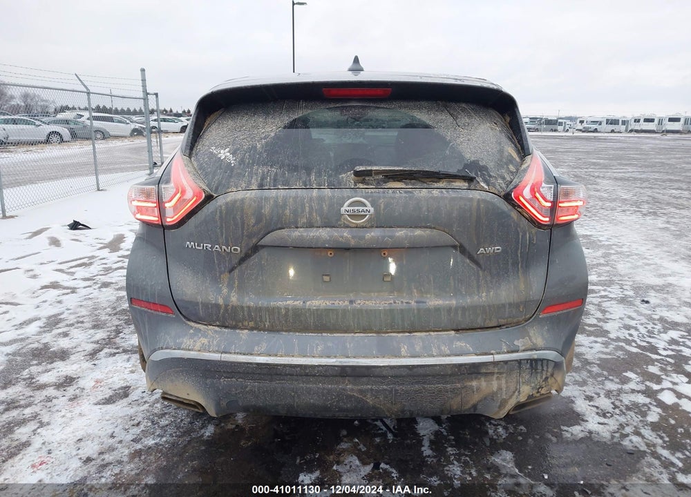2018 NISSAN MURANO S VIN: 5N1AZ2MH7JN155554