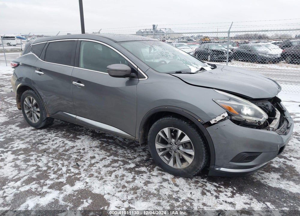 2018 NISSAN MURANO S VIN: 5N1AZ2MH7JN155554