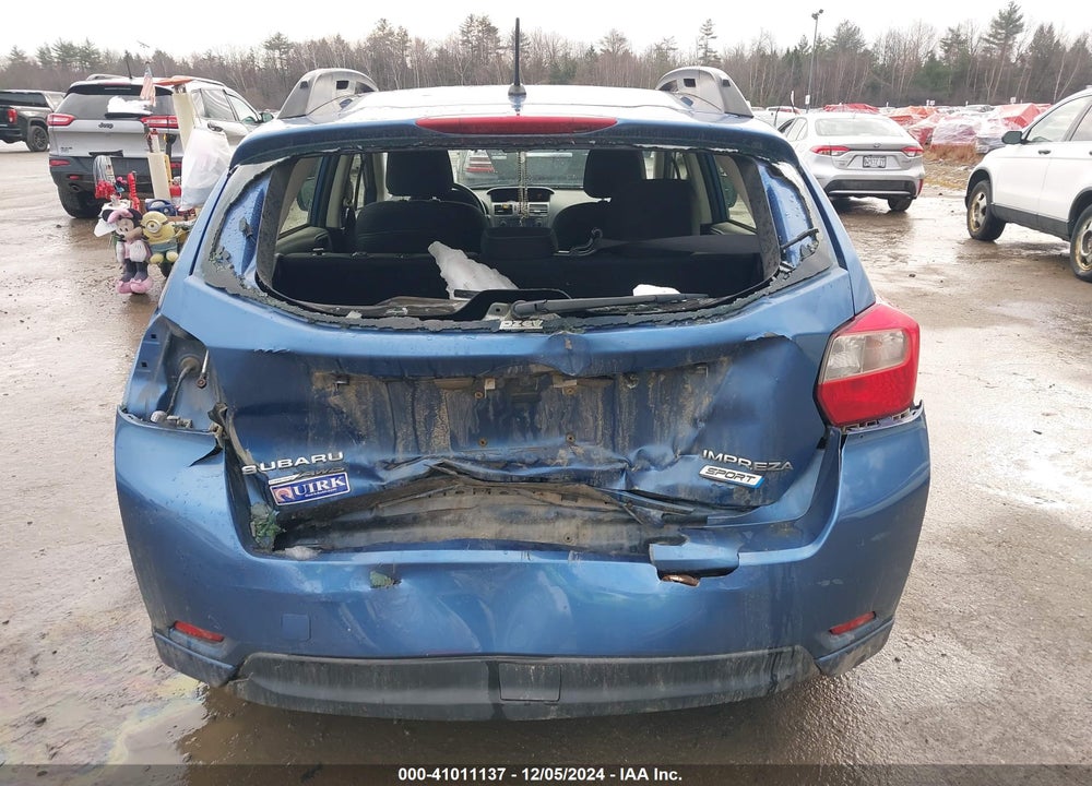 2014 SUBARU IMPREZA 2.0I SPORT PREMIUM VIN: JF1GPAL61E8222822