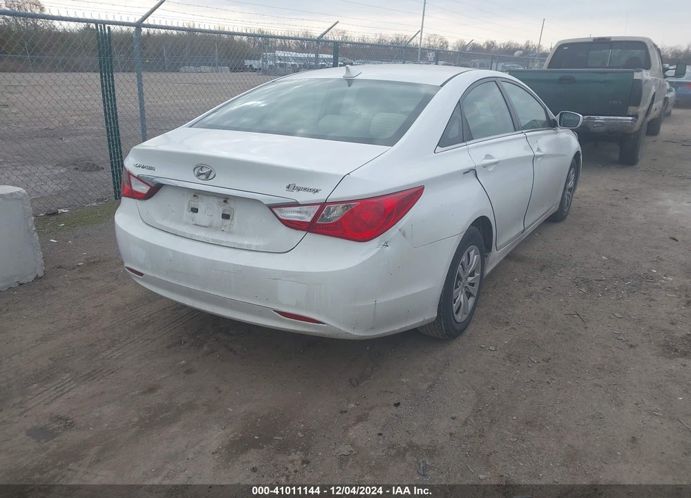 2011 HYUNDAI SONATA GLS VIN: 5NPEB4ACXBH210871