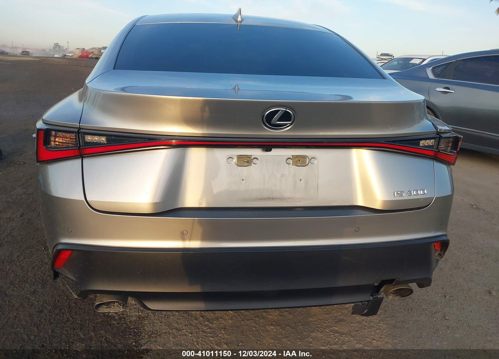2022 LEXUS IS 300 VIN: JTHDA1D24N5121798