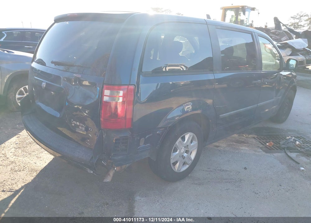 2008 DODGE GRAND CARAVAN SE VIN: 1D8HN44H38B110909
