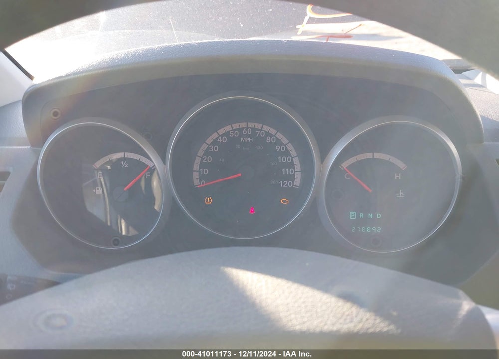 2008 DODGE GRAND CARAVAN SE VIN: 1D8HN44H38B110909