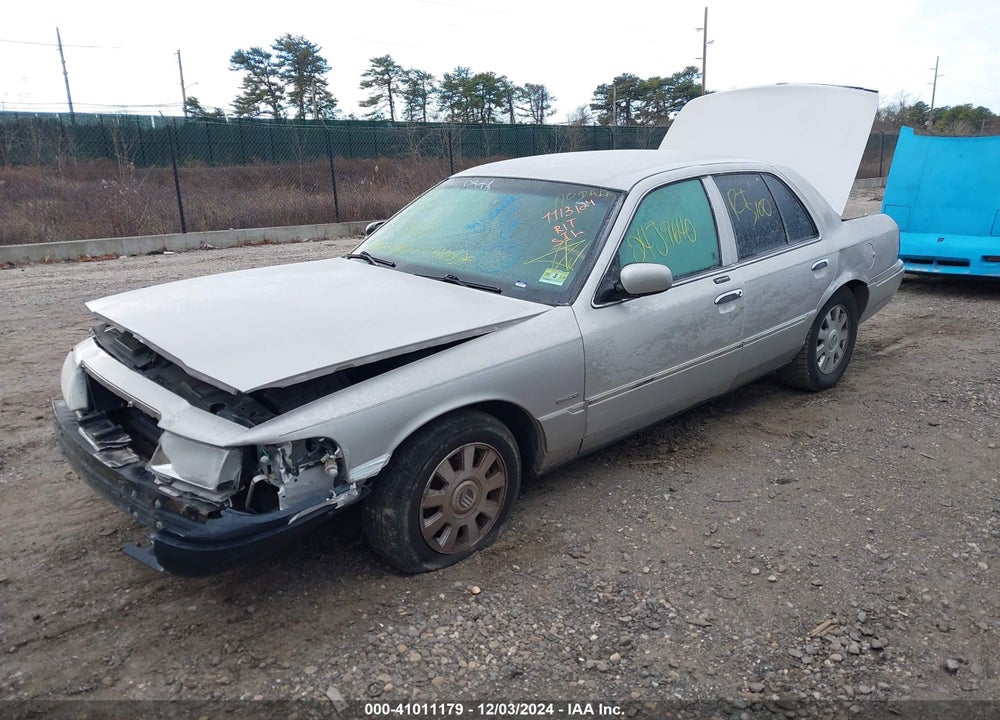 2004 MERCURY GRAND MARQUIS LS VIN: 2MEHM75W04X648778