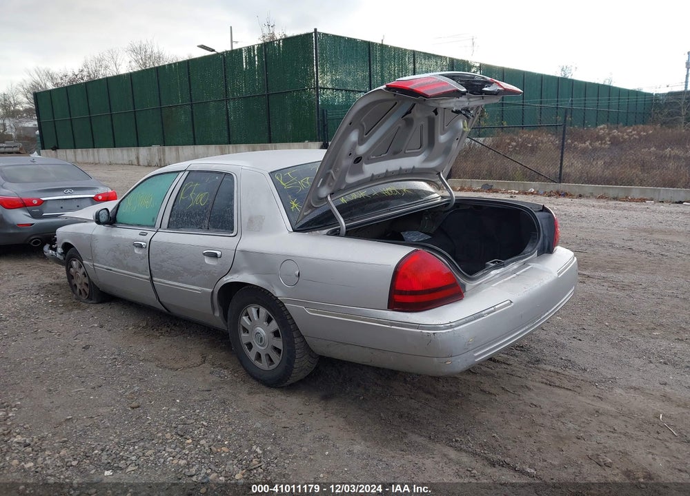2004 MERCURY GRAND MARQUIS LS VIN: 2MEHM75W04X648778