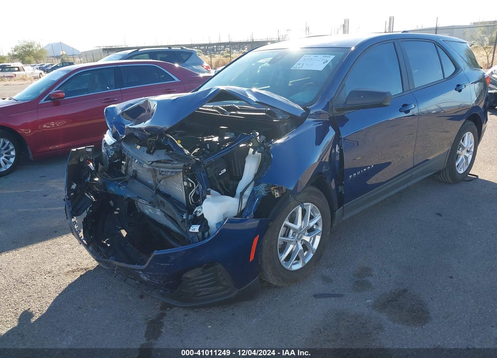 2023 CHEVROLET EQUINOX FWD LS VIN: 3GNAXHEG7PL180554