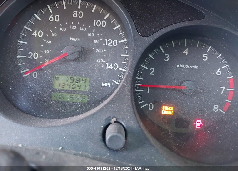 2004 SUBARU FORESTER 2.5XT VIN: JF1SG69674H722951