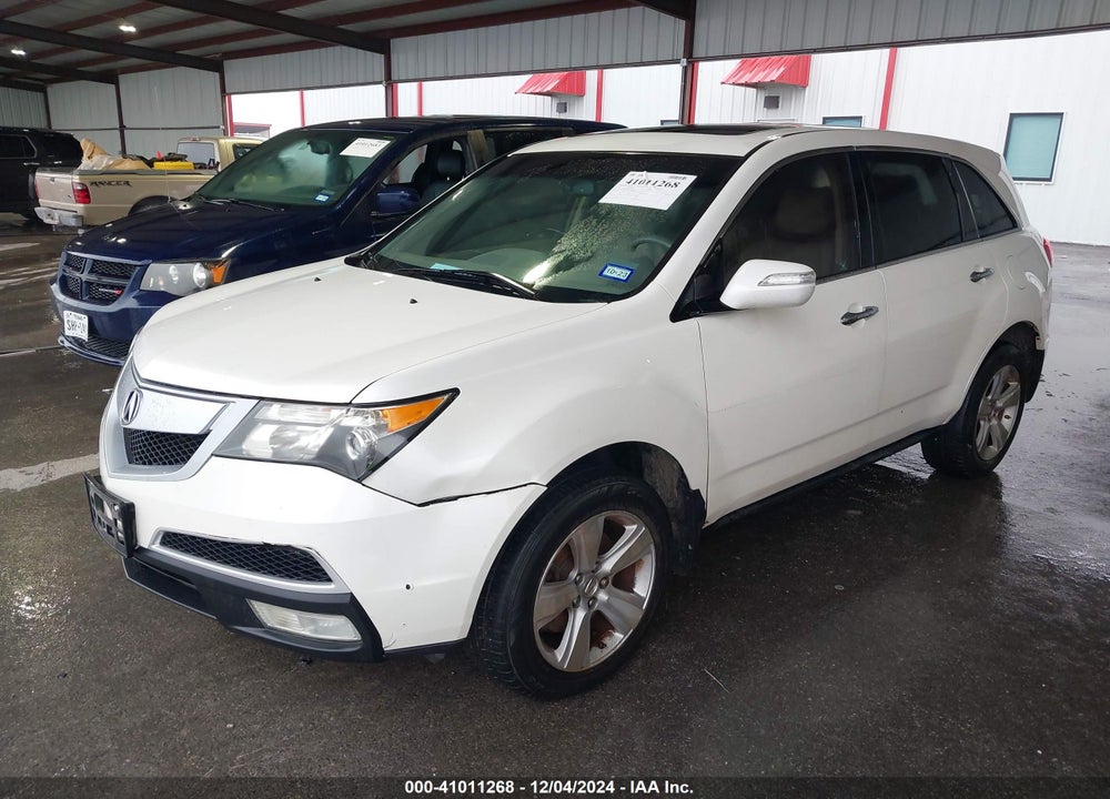 2011 ACURA MDX TECHNOLOGY PACKAGE VIN: 2HNYD2H65BH501289
