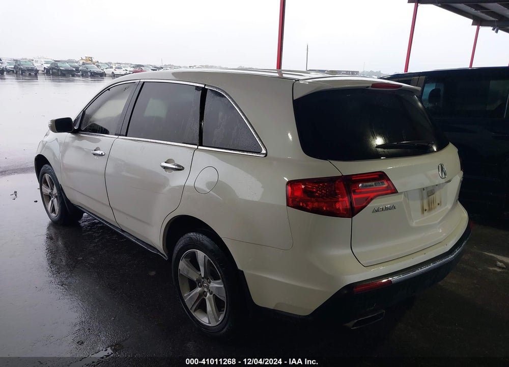 2011 ACURA MDX TECHNOLOGY PACKAGE VIN: 2HNYD2H65BH501289