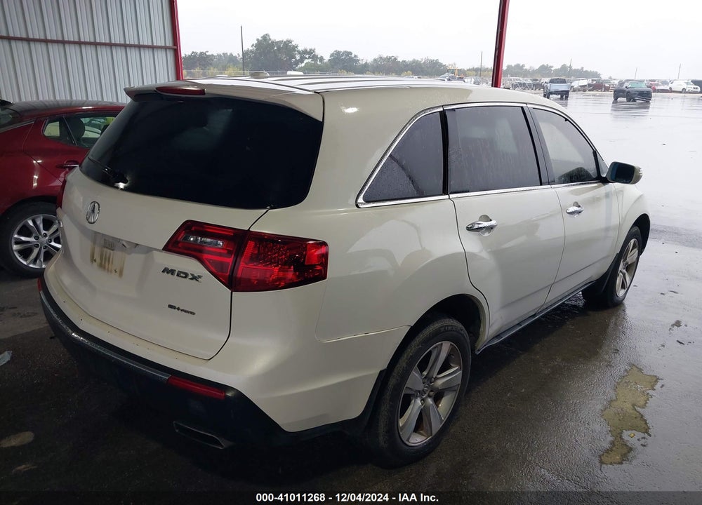 2011 ACURA MDX TECHNOLOGY PACKAGE VIN: 2HNYD2H65BH501289