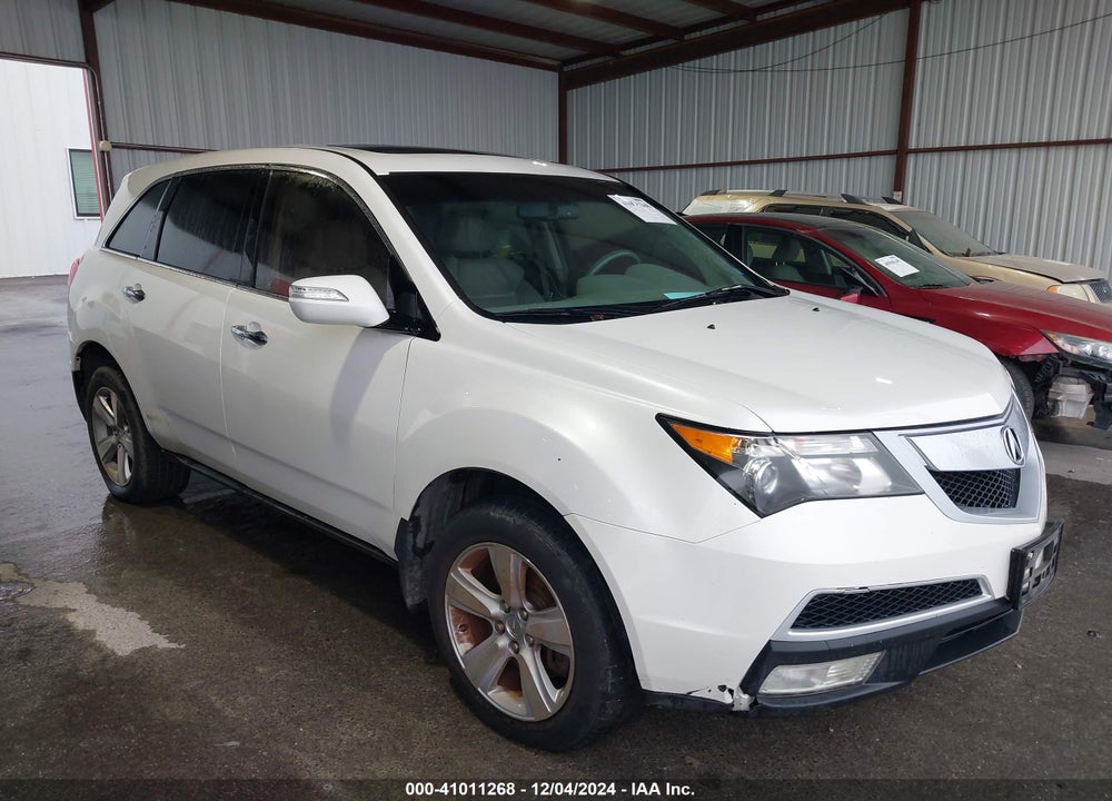 2011 ACURA MDX TECHNOLOGY PACKAGE VIN: 2HNYD2H65BH501289