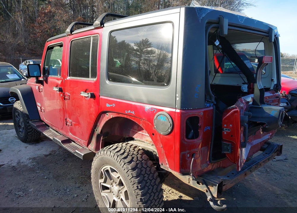 2012 JEEP WRANGLER UNLIMITED SPORT VIN: 1C4BJWDG8CL142275
