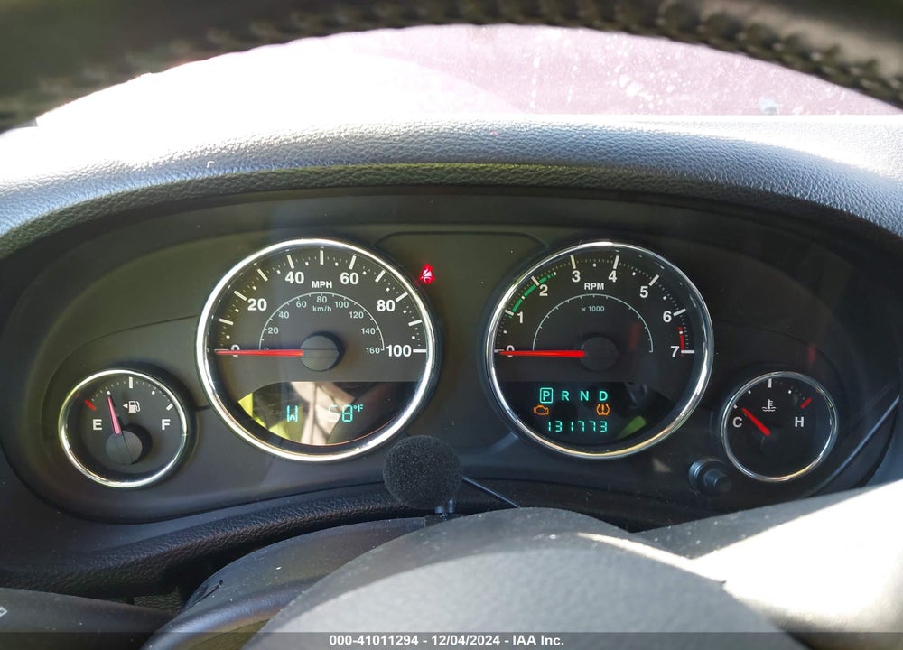 2012 JEEP WRANGLER UNLIMITED SPORT VIN: 1C4BJWDG8CL142275