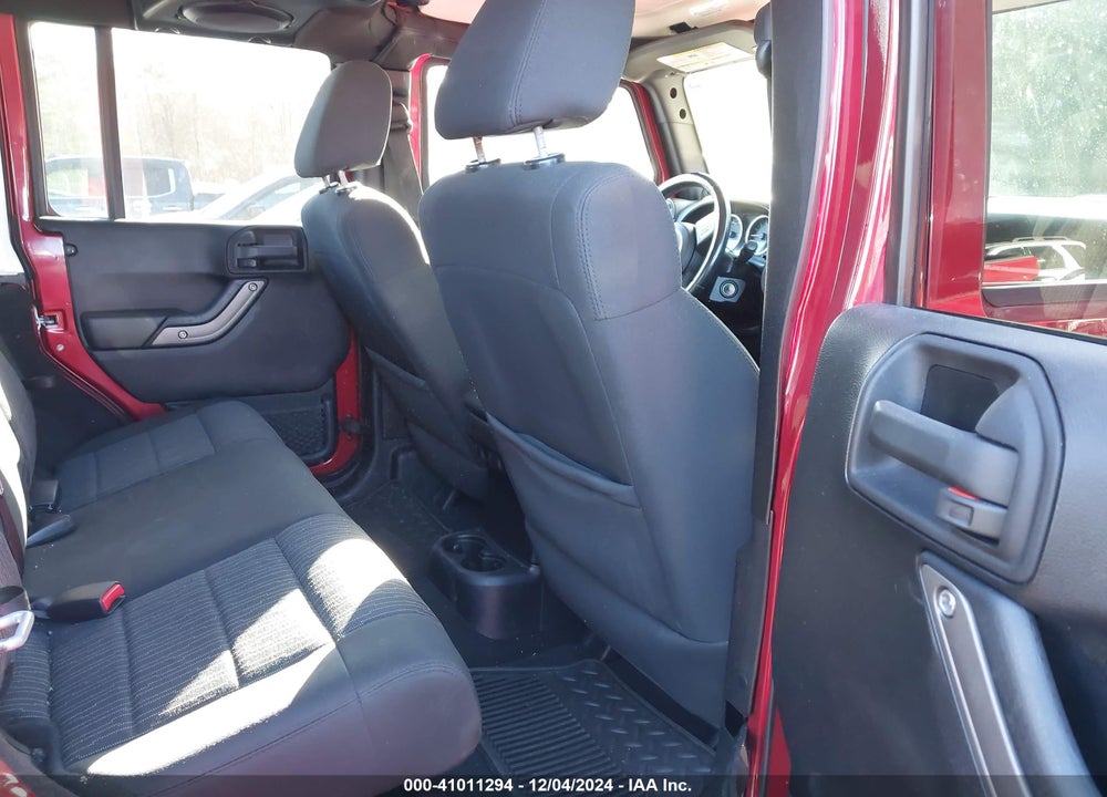 2012 JEEP WRANGLER UNLIMITED SPORT VIN: 1C4BJWDG8CL142275