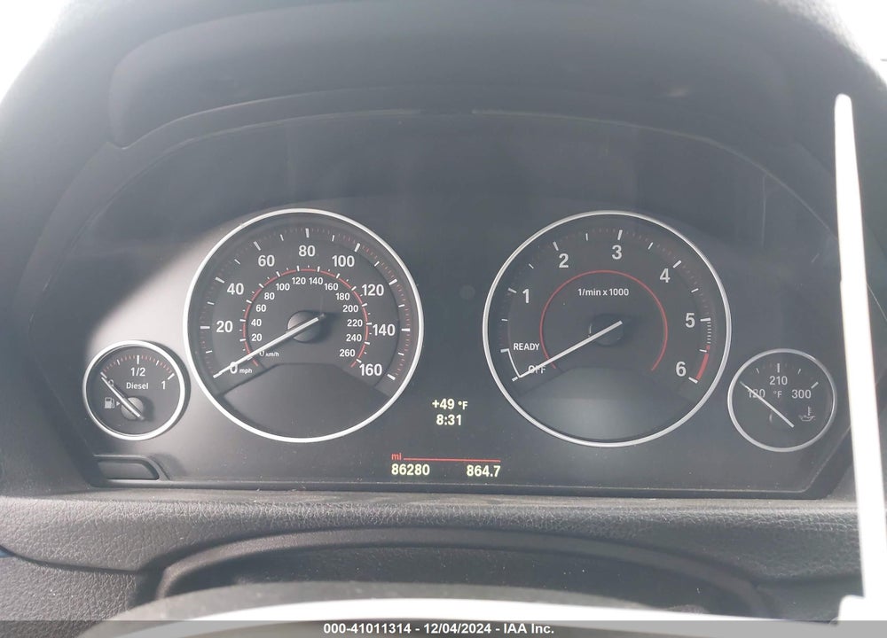 2014 BMW 328D VIN: WBA3D3C50EF099138