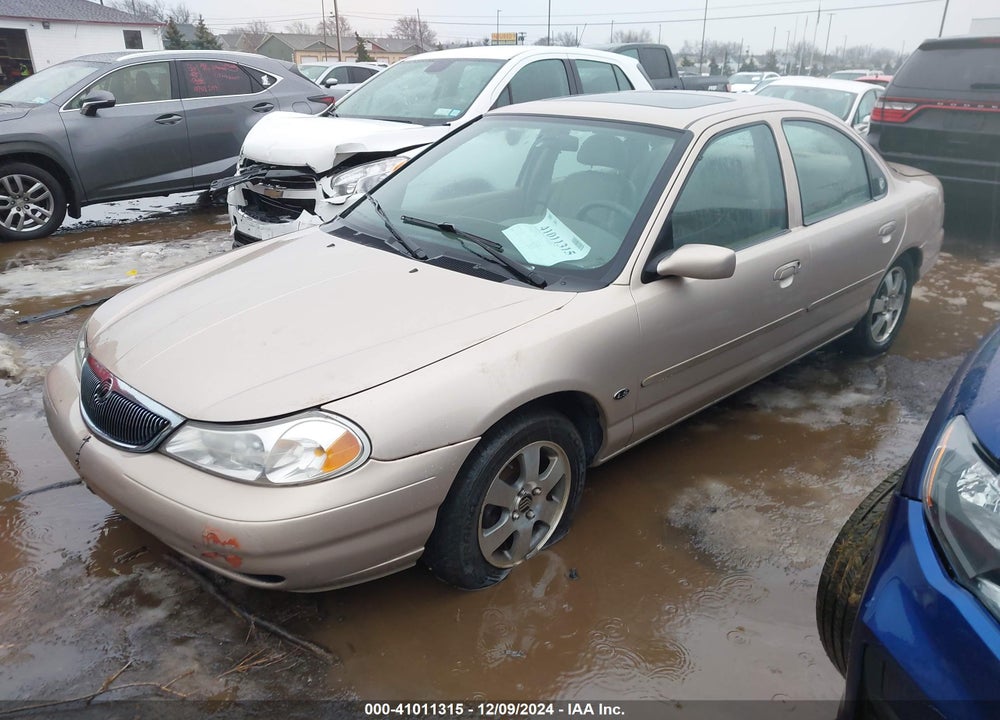 1999 MERCURY MYSTIQUE LS VIN: 1MEFM66L6XK600554