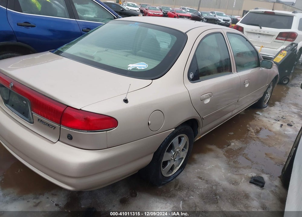 1999 MERCURY MYSTIQUE LS VIN: 1MEFM66L6XK600554