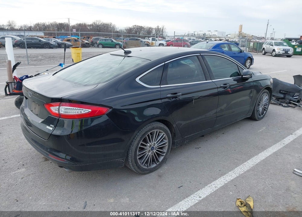 2013 FORD FUSION SE VIN: 3FA6P0HRXDR343516