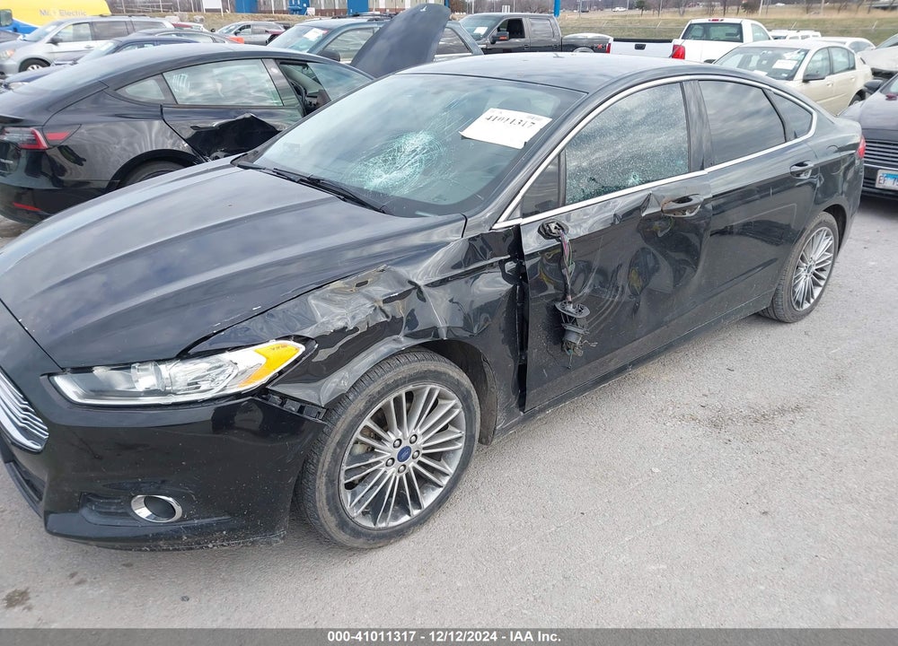 2013 FORD FUSION SE VIN: 3FA6P0HRXDR343516