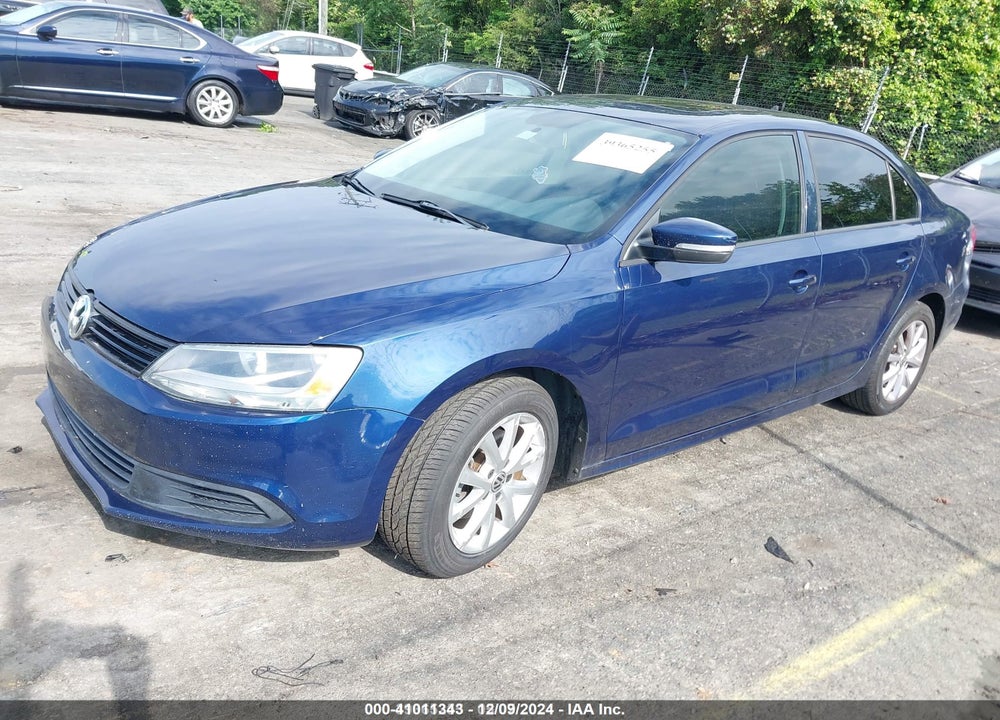 2012 VOLKSWAGEN JETTA 2.5L SE VIN: 3VWDX7AJ1CM389470