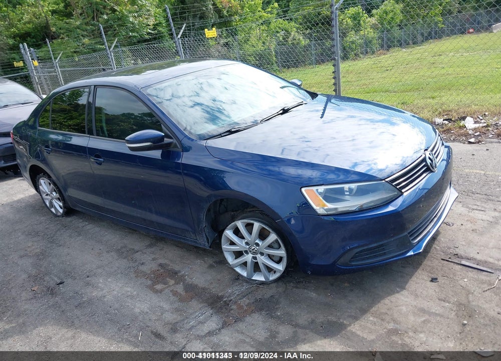 2012 VOLKSWAGEN JETTA 2.5L SE VIN: 3VWDX7AJ1CM389470