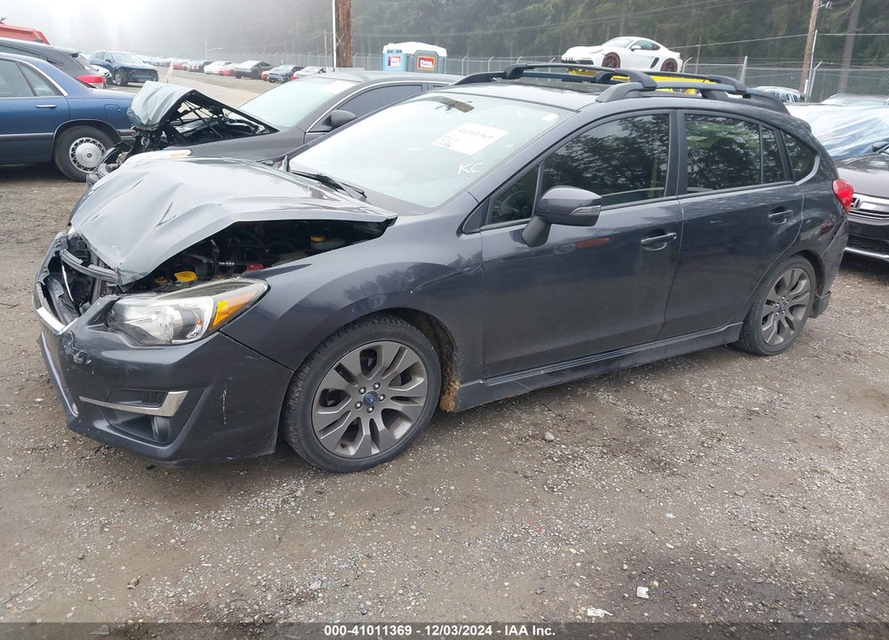 2015 SUBARU IMPREZA 2.0I SPORT LIMITED VIN: JF1GPAW64F8304573