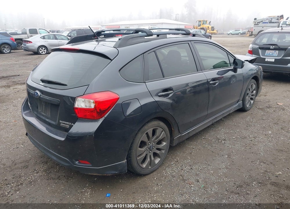 2015 SUBARU IMPREZA 2.0I SPORT LIMITED VIN: JF1GPAW64F8304573