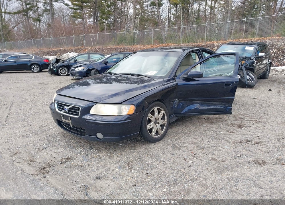 2006 VOLVO S60 2.5T VIN: YV1RH592562547208