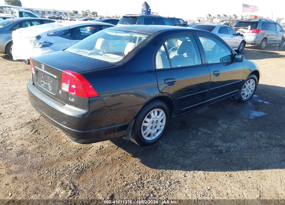 2005 HONDA CIVIC LX VIN: JHMES165X5S007332