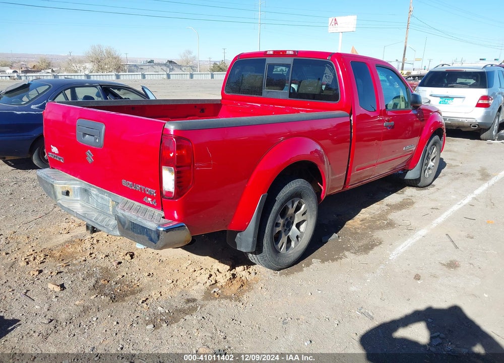 2011 SUZUKI EQUATOR SPORT VIN: 5Z61D0CW6BC437559