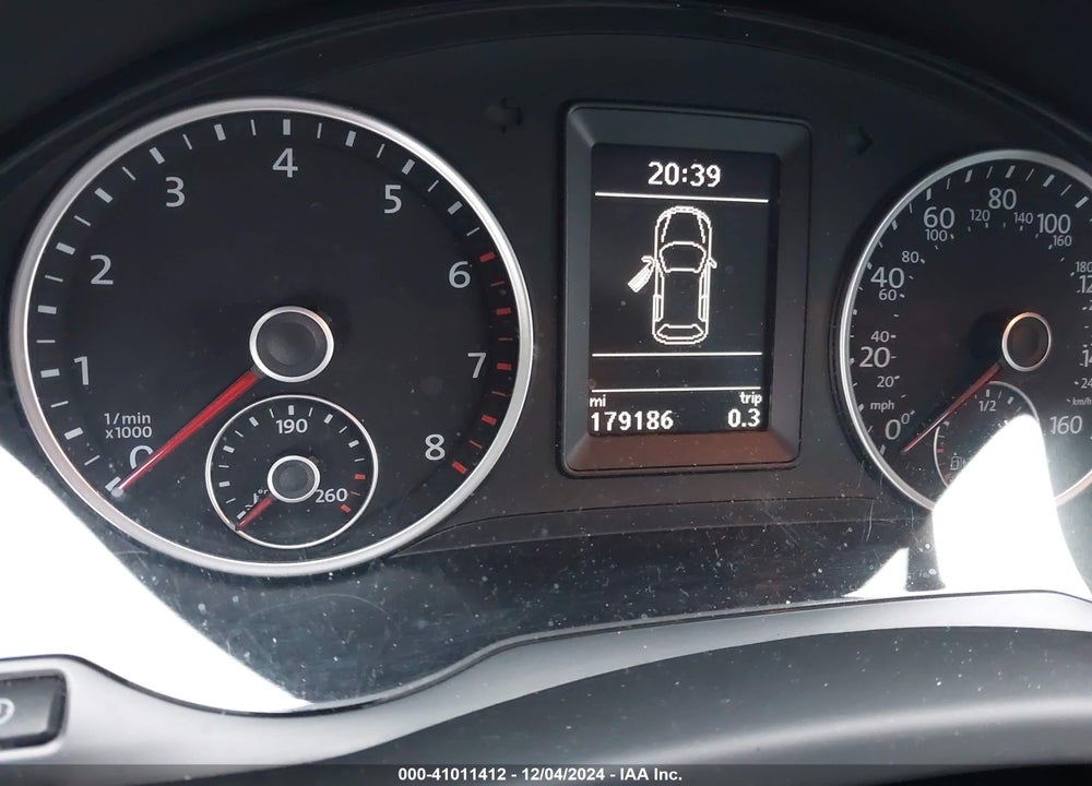 2014 VOLKSWAGEN TIGUAN SE VIN: WVGBV3AX4EW607638
