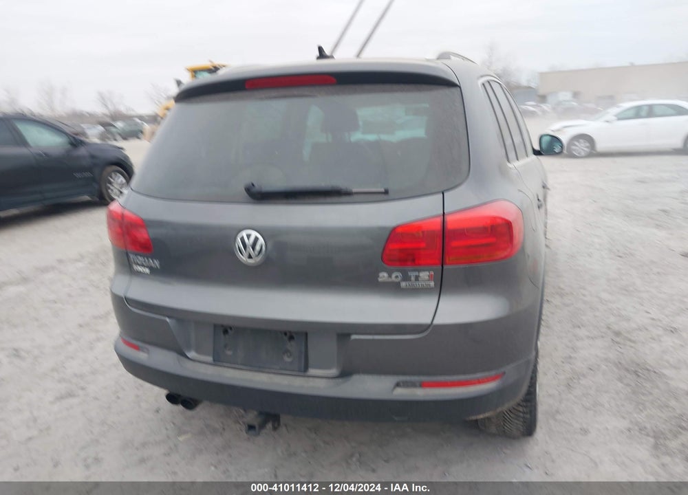 2014 VOLKSWAGEN TIGUAN SE VIN: WVGBV3AX4EW607638