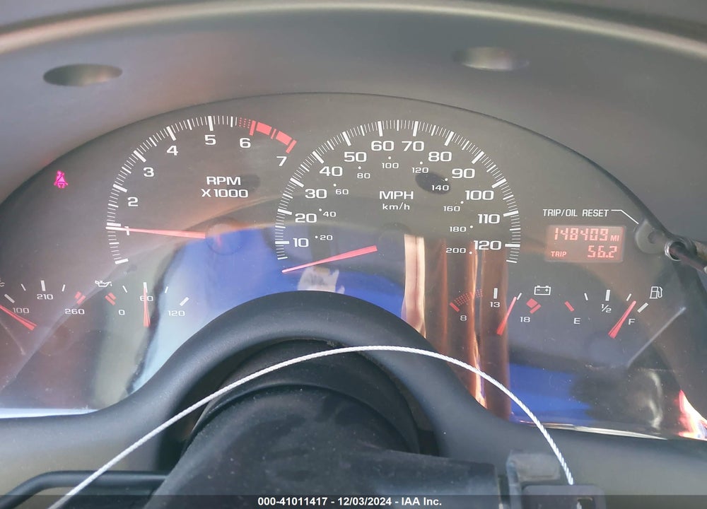 1999 CHEVROLET CAMARO VIN: 2G1FP22K8X2138712