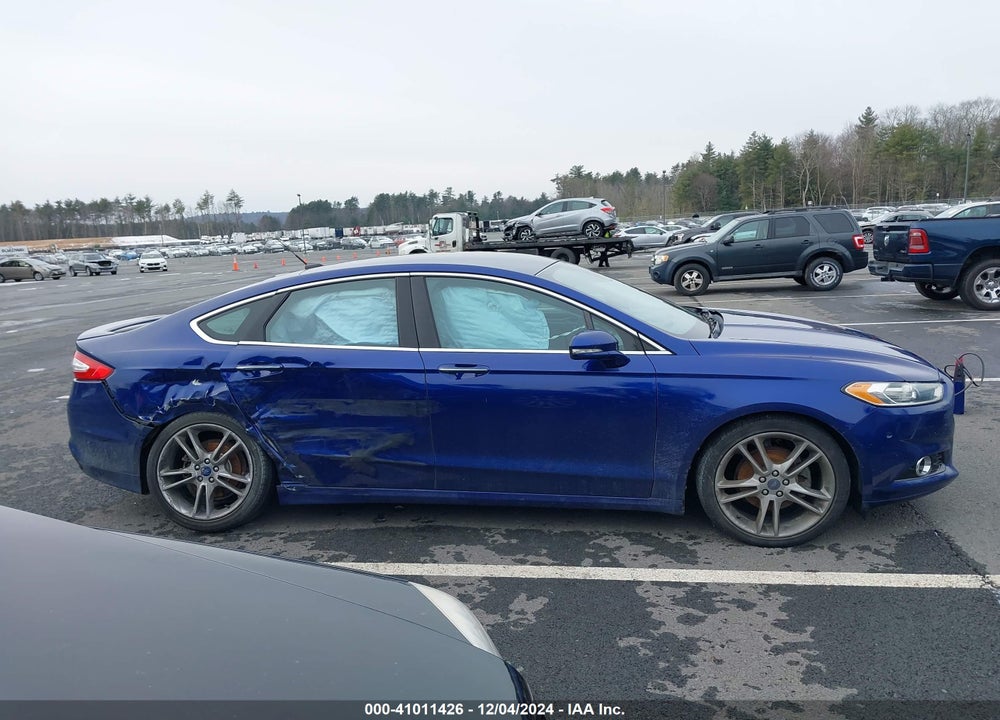 2013 FORD FUSION TITANIUM VIN: 3FA6P0D9XDR187659