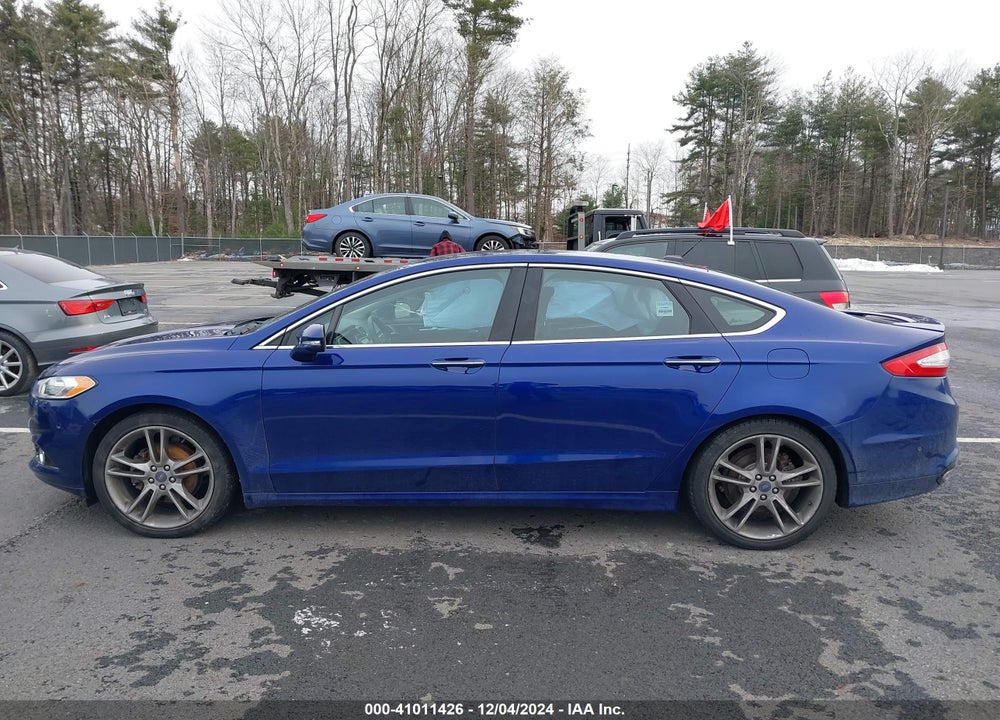 2013 FORD FUSION TITANIUM VIN: 3FA6P0D9XDR187659