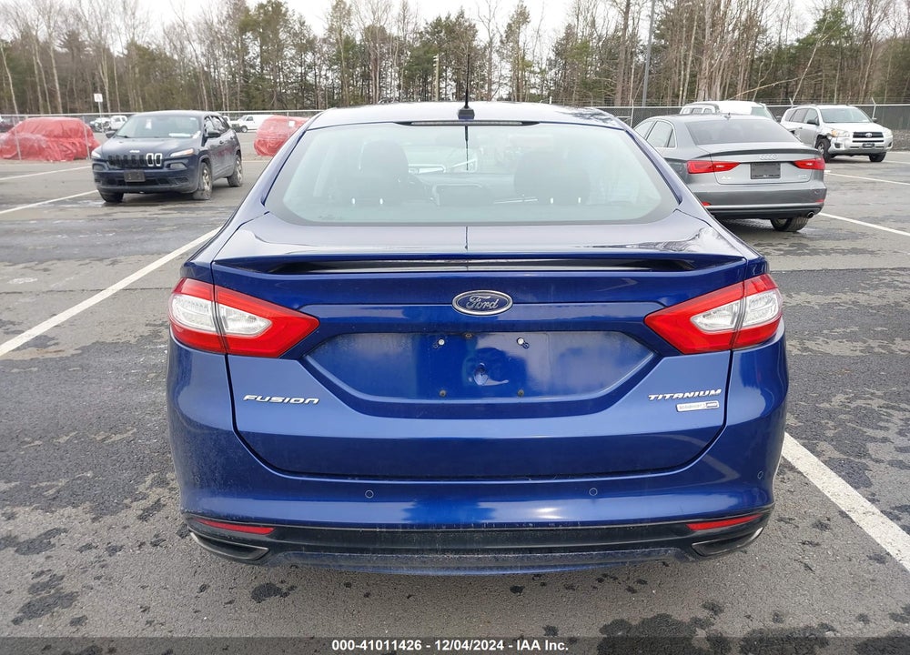 2013 FORD FUSION TITANIUM VIN: 3FA6P0D9XDR187659