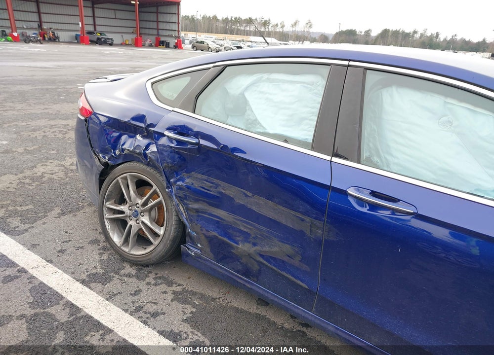 2013 FORD FUSION TITANIUM VIN: 3FA6P0D9XDR187659