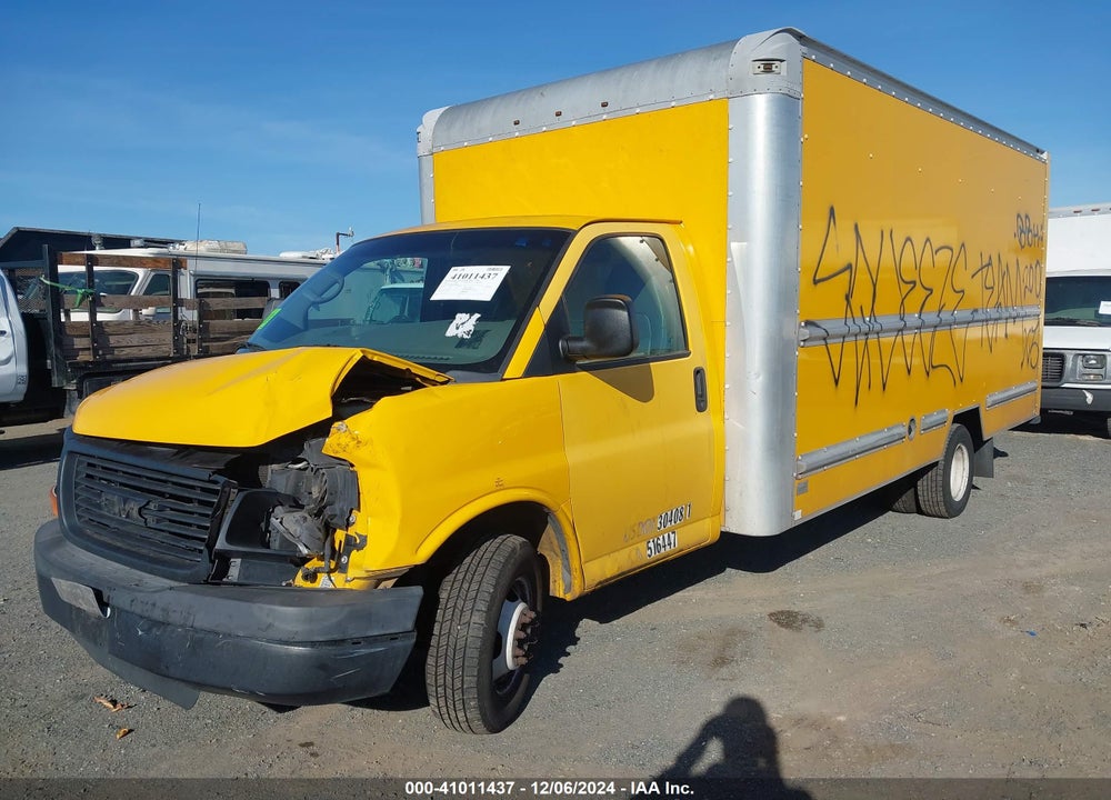 2014 GMC SAVANA CUTAWAY 3500 VIN: 1GD374CG8E1906984
