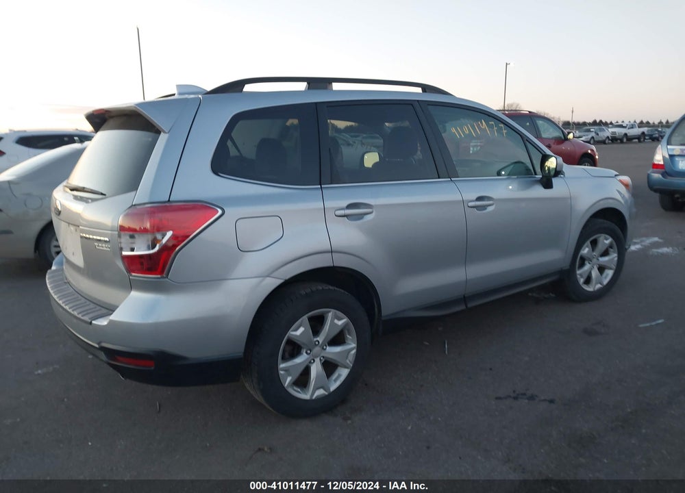 2016 SUBARU FORESTER 2.5I LIMITED VIN: JF2SJAHC8GH499170