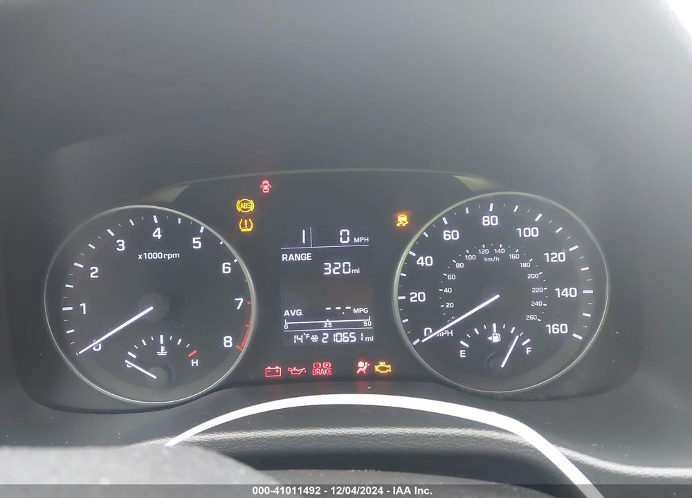 2017 HYUNDAI ELANTRA SE VIN: KMHD84LF7HU227946