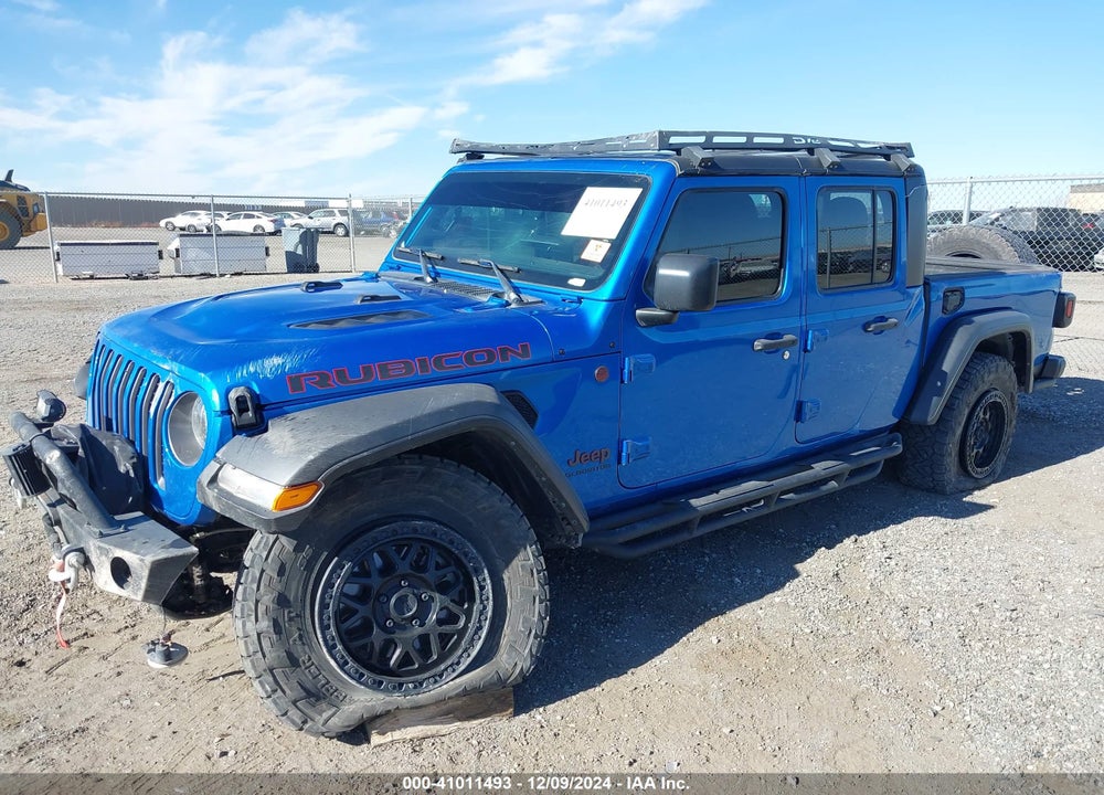 2021 JEEP GLADIATOR RUBICON 4X4 VIN: 1C6JJTBG0ML582366