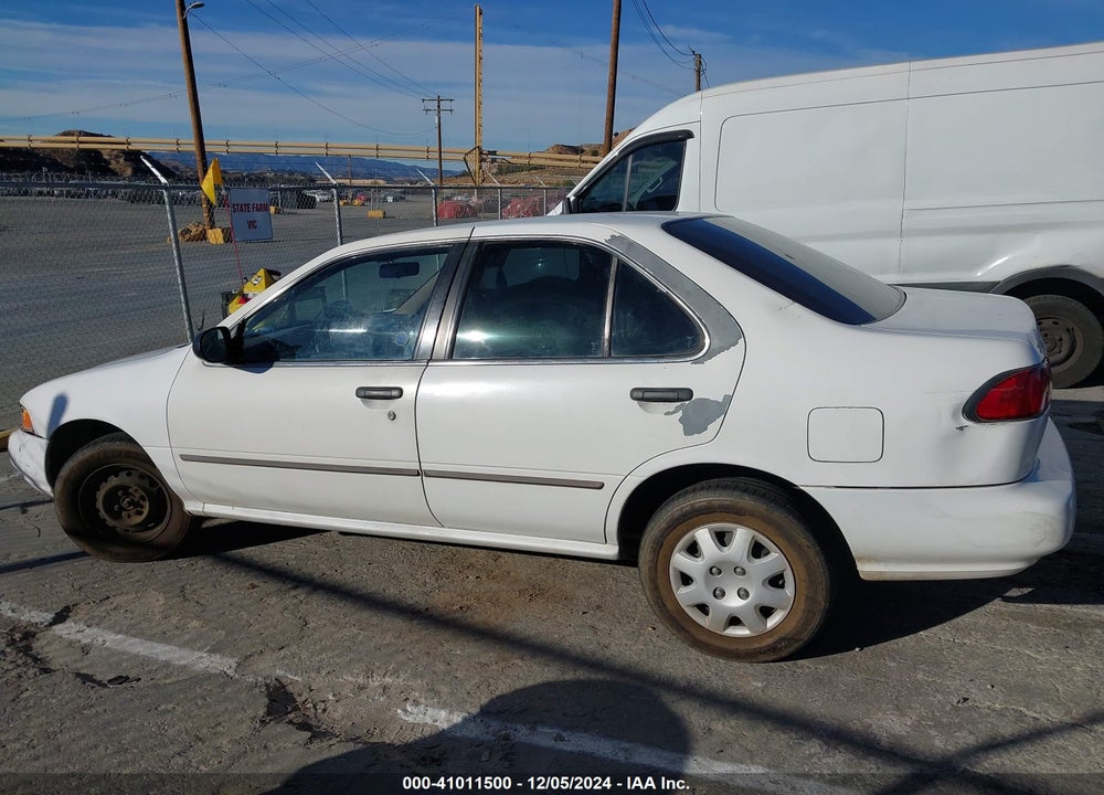 1997 NISSAN SENTRA VIN: 1N4AB41D2VC739020