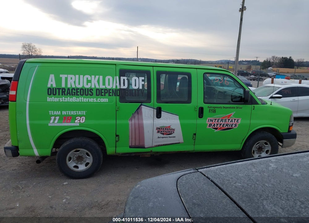 2013 CHEVROLET EXPRESS 3500 WORK VAN VIN: 1GCZGTBG6D1172967