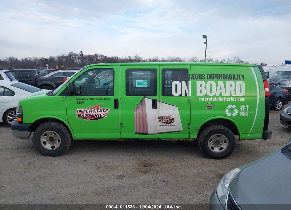 2013 CHEVROLET EXPRESS 3500 WORK VAN VIN: 1GCZGTBG6D1172967